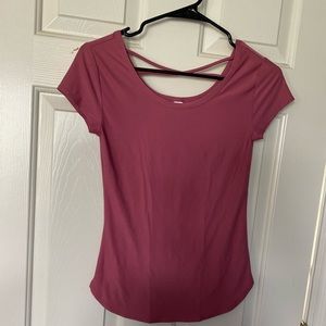Mauve colored top